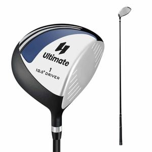 Costway Golf Driver Men's Golf Club 460cc 10.5°headcover Right Handed