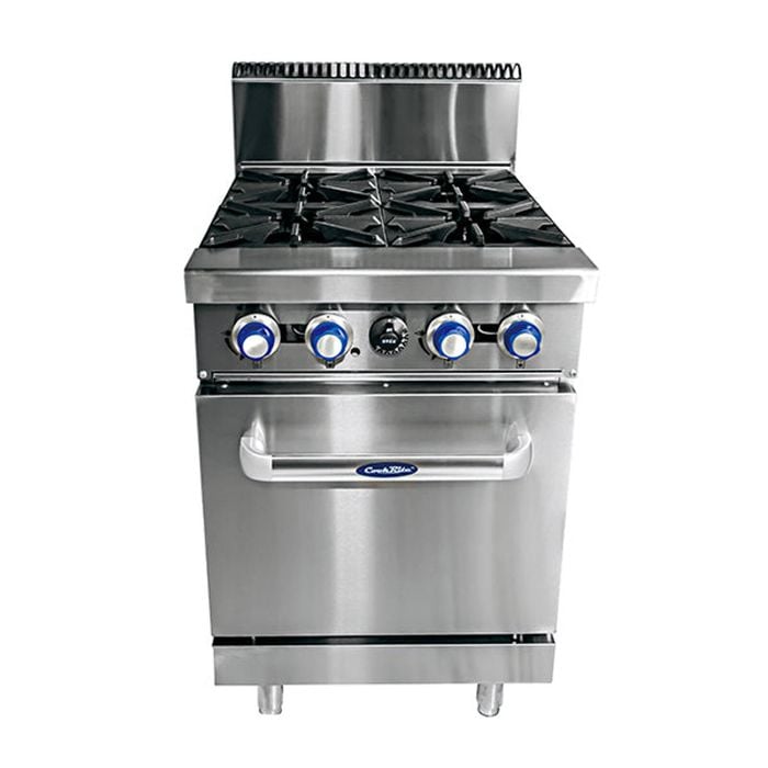 4 BURNER WITH OVEN W610 X D790 X H1165 | COOKRITE 1 ATO-4B-F-LPG