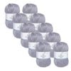 10x Malli Grey Blend Basic 100g Knitting/crochet Craft Yarn Acrylic/poly
