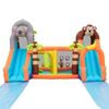 AirMyFun Inflatable Castle 12 Play Zones Dual 5M Water Slide Animal Theme