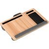 Catzon Lap Desk With Wrist-rest Phone Slot Mouse Pad Fits Up To 17in Laptop-wood Grain