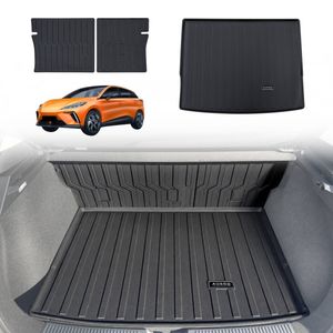 AUSGO Boot Liner Back Seat Protector Set for MG MG4 2023-Onwards Cargo Mat Kick Mats