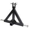 3 Point Trailer Hitch 2 Inch Steel Towing Hook for Category 1 Tractor Trailer