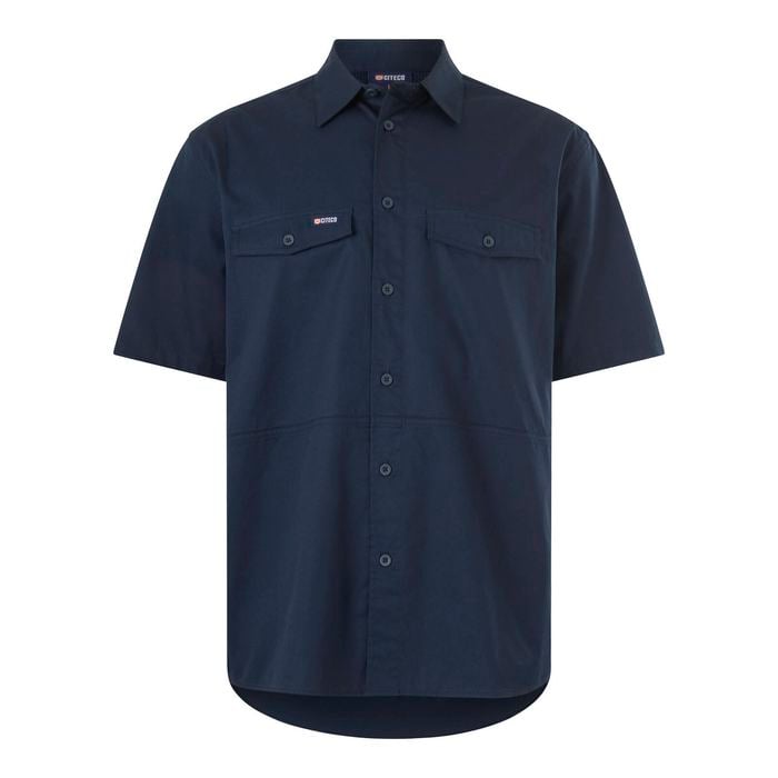 Citeco Navy Short Sleeve Shirt - Size XL