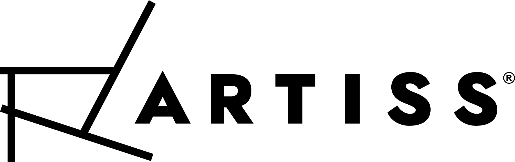 Artiss logo in black and white