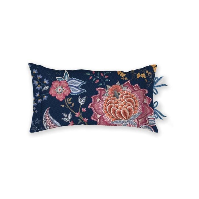 Pip Studio 35cm x 60 cm Dark Blue Tree of Life Dark Blue Cushion 35cm x 60cm