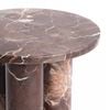 Column Solid Marble Accent Table