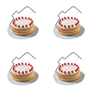4PK Appetito Cake Cutter 33cm Home Kitchen Cooking/Baking