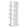 VEVOR 5 Tiers Rotating Shoe Rack Tower White 360°Spining for Bedroom