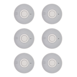 FirePro Connect 10 Year Lithium Wireless Interconnect Smoke Alarm - 6 Pack