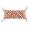 Kas Australia Zigi Filled Cushion Decor w/Tassle Rectangular 35x80cm - Clay