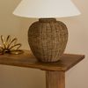 Amalfi Amaya Weave Table Lamp Natural 50x50x57cm