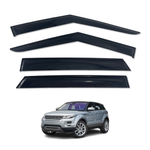 AUSGO Weather Shields for Land Rover Range Rover Evoque 5dr L538 2011-2018 Weathershields Window Visors Wind Deflectors