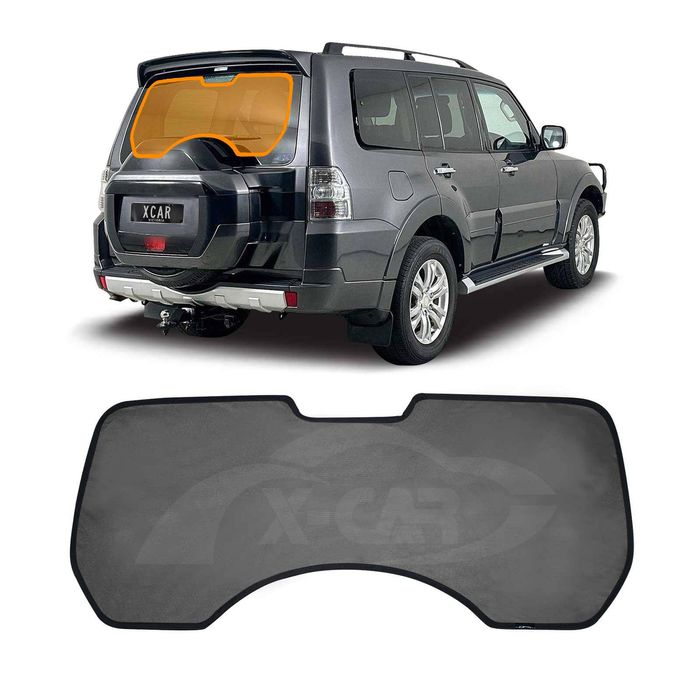 Rear Windscreen Sun Shade For Mitsubishi Pajero 2006-2022 Car Custom Wind Screen Blind Mesh