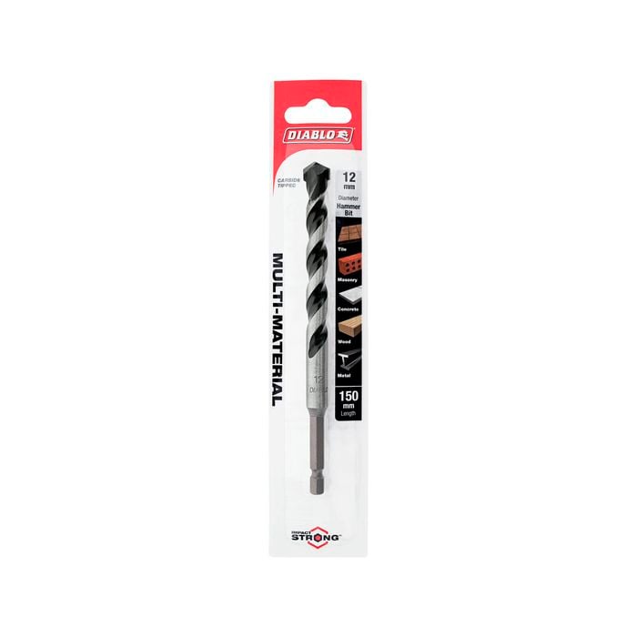 Diablo 12 x 150mm Multi-Material Drill Bit