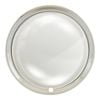 Torco 14 Inch Chrome Hub Cap - Universal Hollywood Style Moon Wheel Hub Cover Set of 4