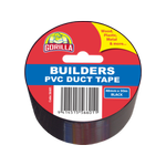 Gorilla 48mm x 30m Black PVC Duct Tape