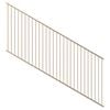 ProtectorAl 1201 - 2400 x 1200mm Primrose Raked 16-30º Flat Top Pool Fence Panel