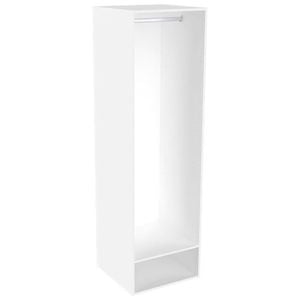 Lugna 2048 x 600 x 580mm White Single Hanging Storage Cabinet - White