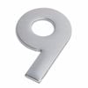 Sandleford 75mm Suburban Stainless Steel Self Adhesive House Number 9