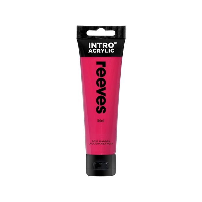 Reeves 100ml Rose Madder Intro Acrylic Paint