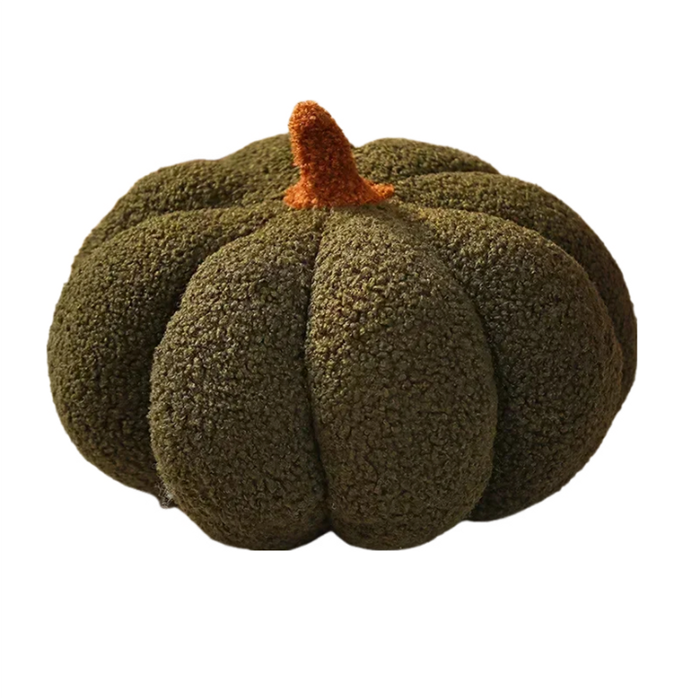 Anyhouz Throw Pillows Forest Green Pumpkin Plush Toys 28cm