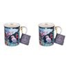 2PK Australian Flora Galah 360ml Coffee Mug New Bone China