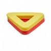 Decathlon - Flat Discs 12-Pack - Orange/Yellow - One Size