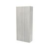 Lugna 2048 x 900 x 380mm Mist 3 Shelf 3 Drawer Double Door Storage Cabinet