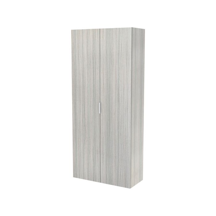 Lugna 2048 x 900 x 380mm Mist 3 Shelf 3 Drawer Double Door Storage Cabinet