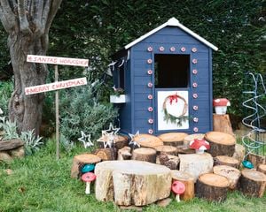 Christmas themed cubby house