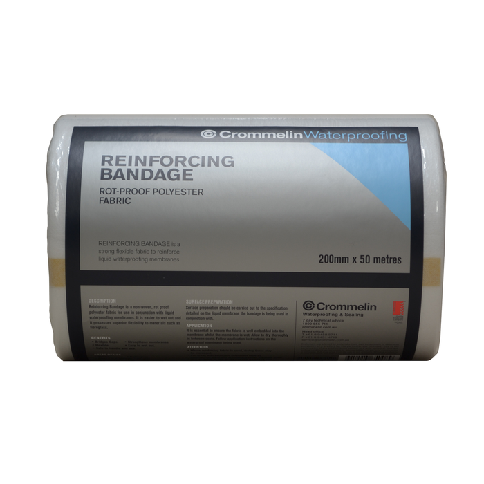 Crommelin 200mm x 50m Reinforcing Fabric