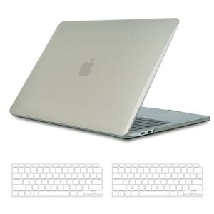 Splendid Living Apple MacBook Pro Cover Case Protector 13.3'' With Keyboard Cover Grey