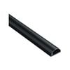 D-Line 20 x 10mm 2m Black Adhesive Cable Management Cover