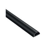 D-Line 20 x 10mm 2m Black Adhesive Cable Management Cover