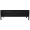 Adelle 2 Door 4 Drawer Entertaiment Unit (Black)
