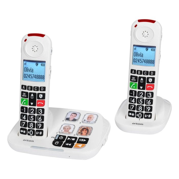 Oricom Care900-2 Amplified Big Button Cordless Phone And Additional Handset