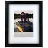 Frankie & Me Wooden Border 5x7'' Picture Frame Home/Office Photo Decor Black
