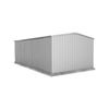 Absco Sheds 5.96 x 3.00 x 2.06m Zincalume Workshop Three Door Garden Shed