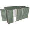Build-a-Shed 1.5 x 3.7 x 2m Single Sliding Side Door Skillion Shed - Green