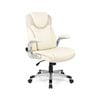 Costway Executive Office Chair Adjustable Height White