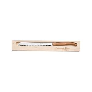 Laguiole Jean Neron Bread Knife - Olive Wood