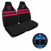 Melbourne Demons Official Afl Seat Cover And Steering Wheel Cover Combo