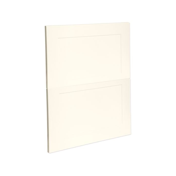 Kaboodle 600mm Antique White Alpine Drawer Panel - 2 Pack - Antique White 600mm