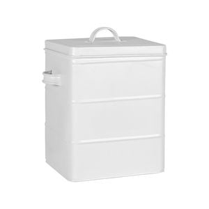 Harbour Housewares Vintage Metal Storage Canister - 5.5L