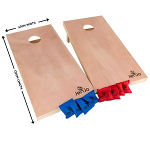 Competition Cornhole Boards & Bean Bag Toss Game Set 120X60cm w/Carry Bag