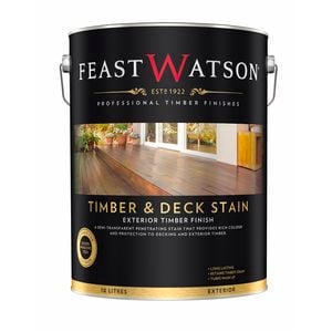 Feast Watson 10L Black Japan Stain Timber And Deck - Dark Japan