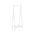 Flexi Storage Living White Bamboo Foldable Garment Rack - White