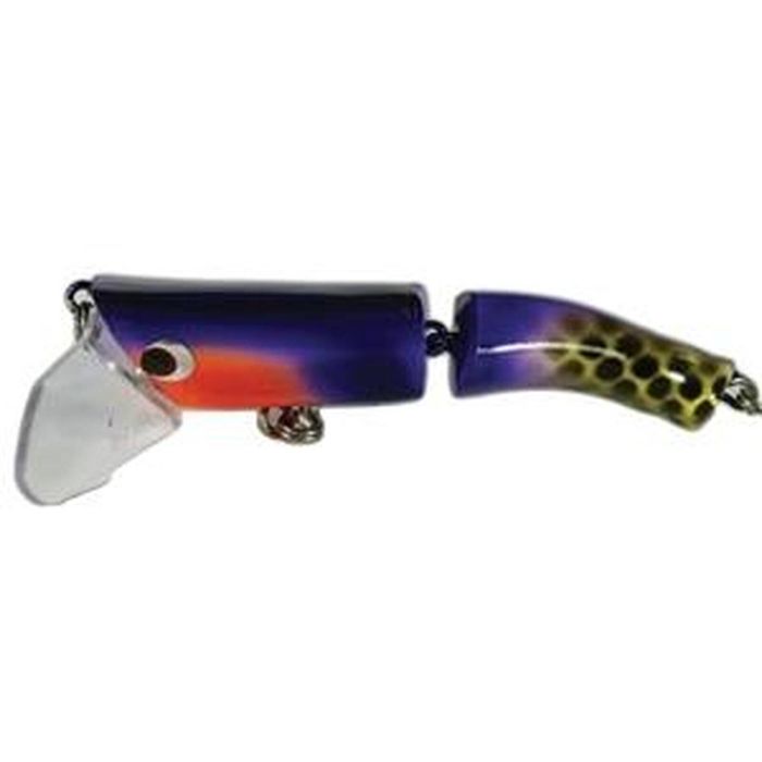 Taylor Made XL Surf Breaker 110mm Hard Body Topwater Fishing Lure Purple Clown