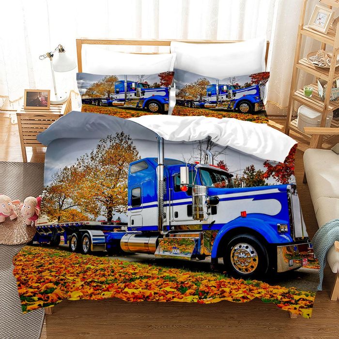 3D Truck Quilt Cover Set Bedding Set Duvet Cover Pillowcases WJ 1663
